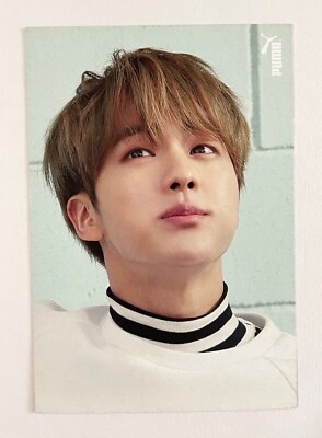 BTS PUMA BLAZE Photocard Official Double-Sided Photocard Postcard