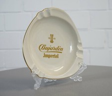 alter Dujardin Imperial Porzellan Ascher Werbung Stammtisch Aschenbecher 60er J.