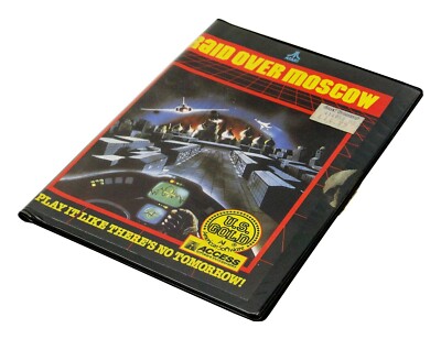 RAID OVER MOSCOW Diskversion US-Gold für Atari 400, 800, XL, XE - nur Verpackung