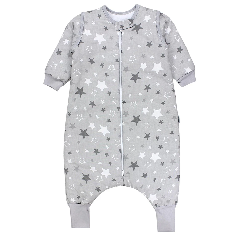 TupTam Mädchen Babyschlafsack mit Armen Beinen Füßen Jungen Winterschlafsack