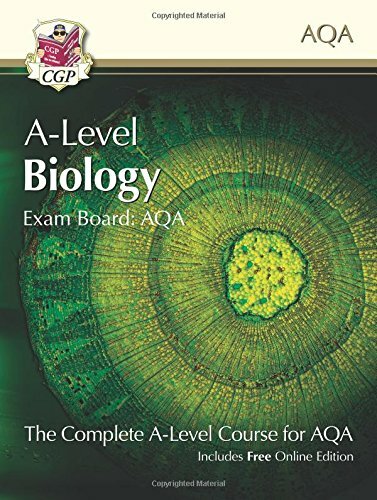 A-Level Biology for AQA: Year 1 & 2 Student Book with Online Edition (CGP A-L.