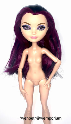Ever After High Puppe Rabenkönigin verzaubertes Picknick nackt sehr guter Zustand neu anziehen