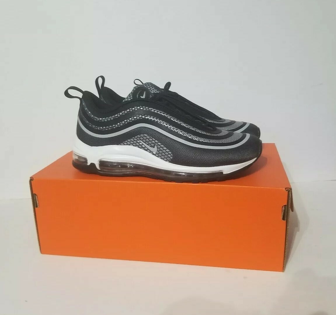 Air Max 97 Black 917998-001 Men Size 5Y Womens Size 6.5 N Air Max 97 Black 917998-001 Men Size 5Y Womens Size 6.5 N