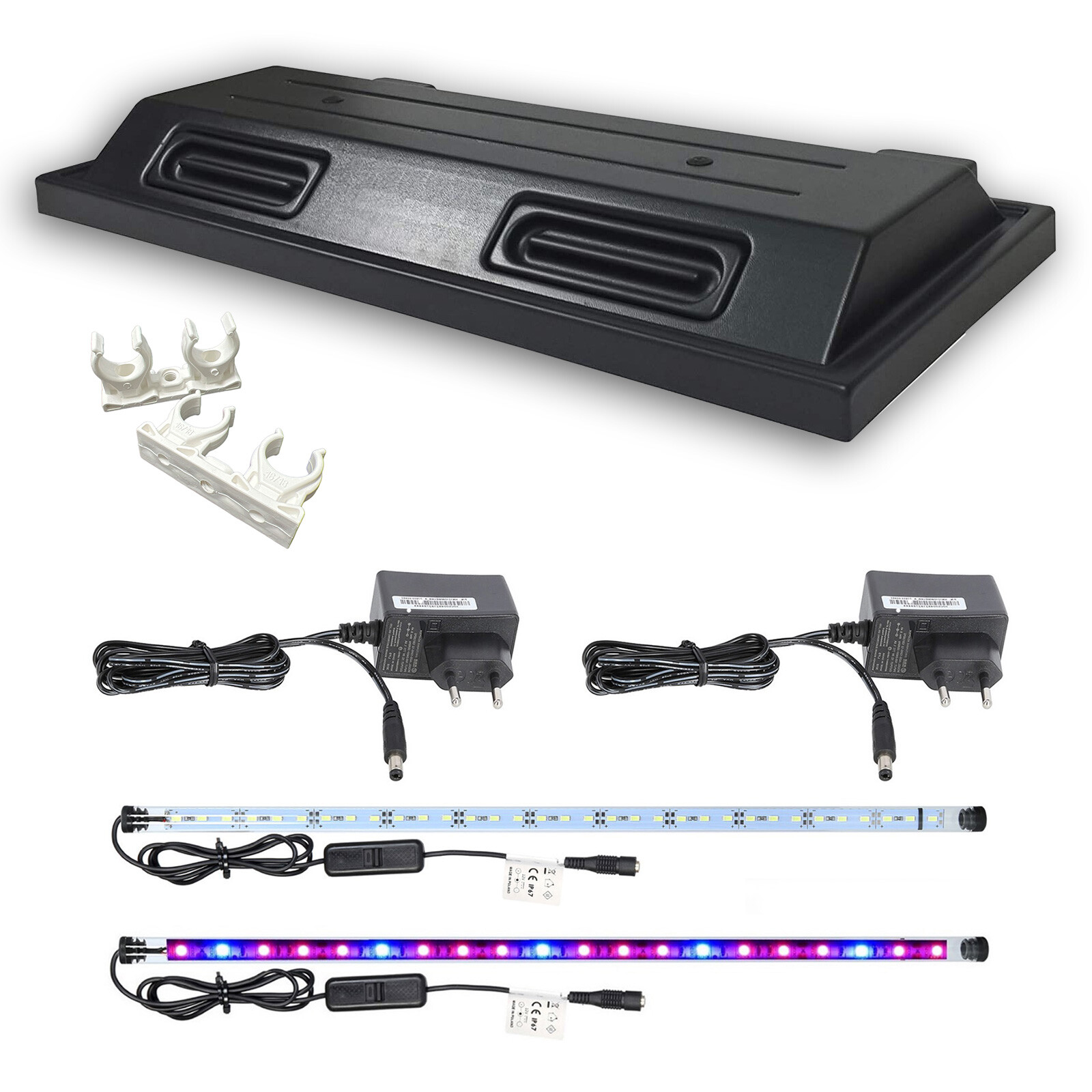 Copertura LED ZooPaul per acquario 100x40 cm