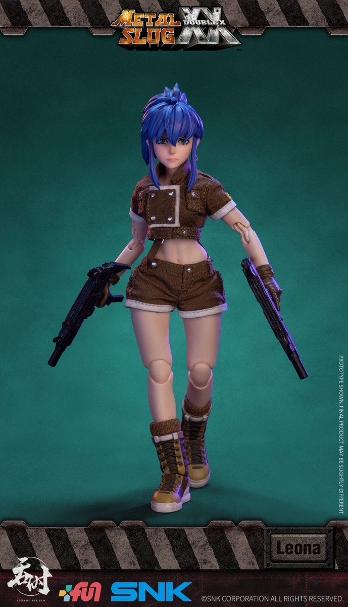 TUNSHI STUDIO1/12SNKメタルスラッグ XX レオナTS-012 TUNSHI STUDIO TS-012 1/12 SNK METAL SLUG Leona Heidern Action
