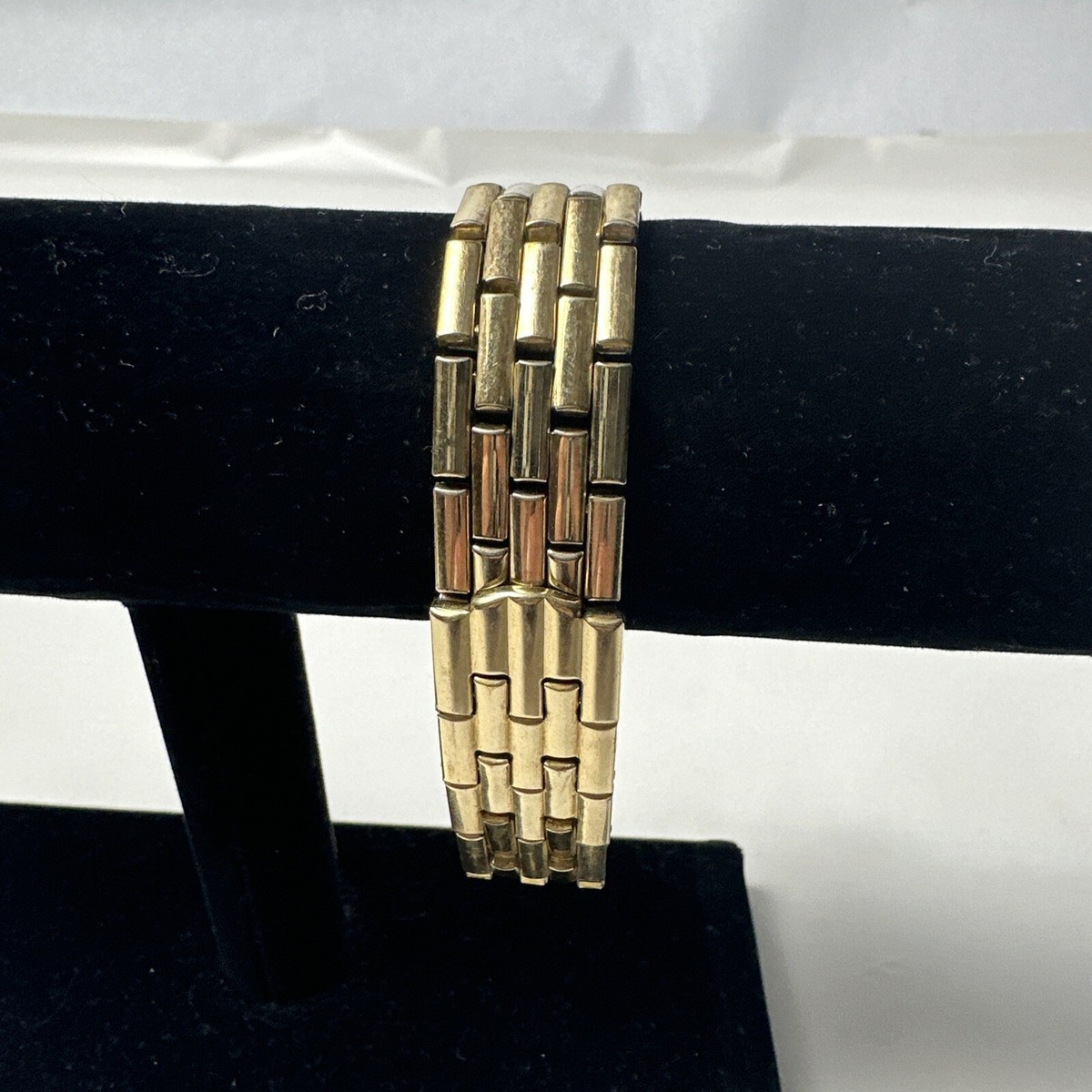 Vintage Versailles Admiral 10k Rgp Gold Round Case Rgp Band Watch