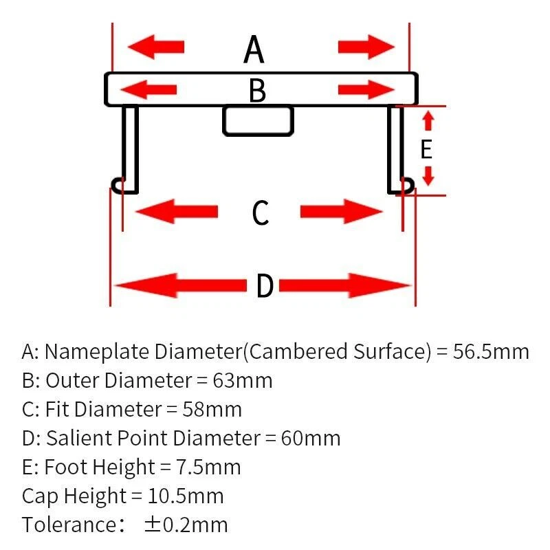 4x 63mm OZ O.z Racing Schwarz/Rot Felgendeckel Nabendeckel M595 für Superturismo - Bild 2 von 3