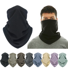 Winter Neck Gaiter Warmer Soft Fleece Face Mask Scarf Windproof for Sports