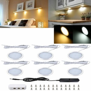 Details About 3 6 Packs Under Cabinet Lighting Kit Led Kitchen Counter Puck Light Hardwired Details About 3 6 Packs Under Cabinet Lighting Kit Led Kitchen Counter Puck Light Hardwired
