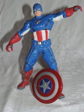 2012 Hasbro Marvel CAPTAIN AMERICA 10" Talking Action Figure with Shield