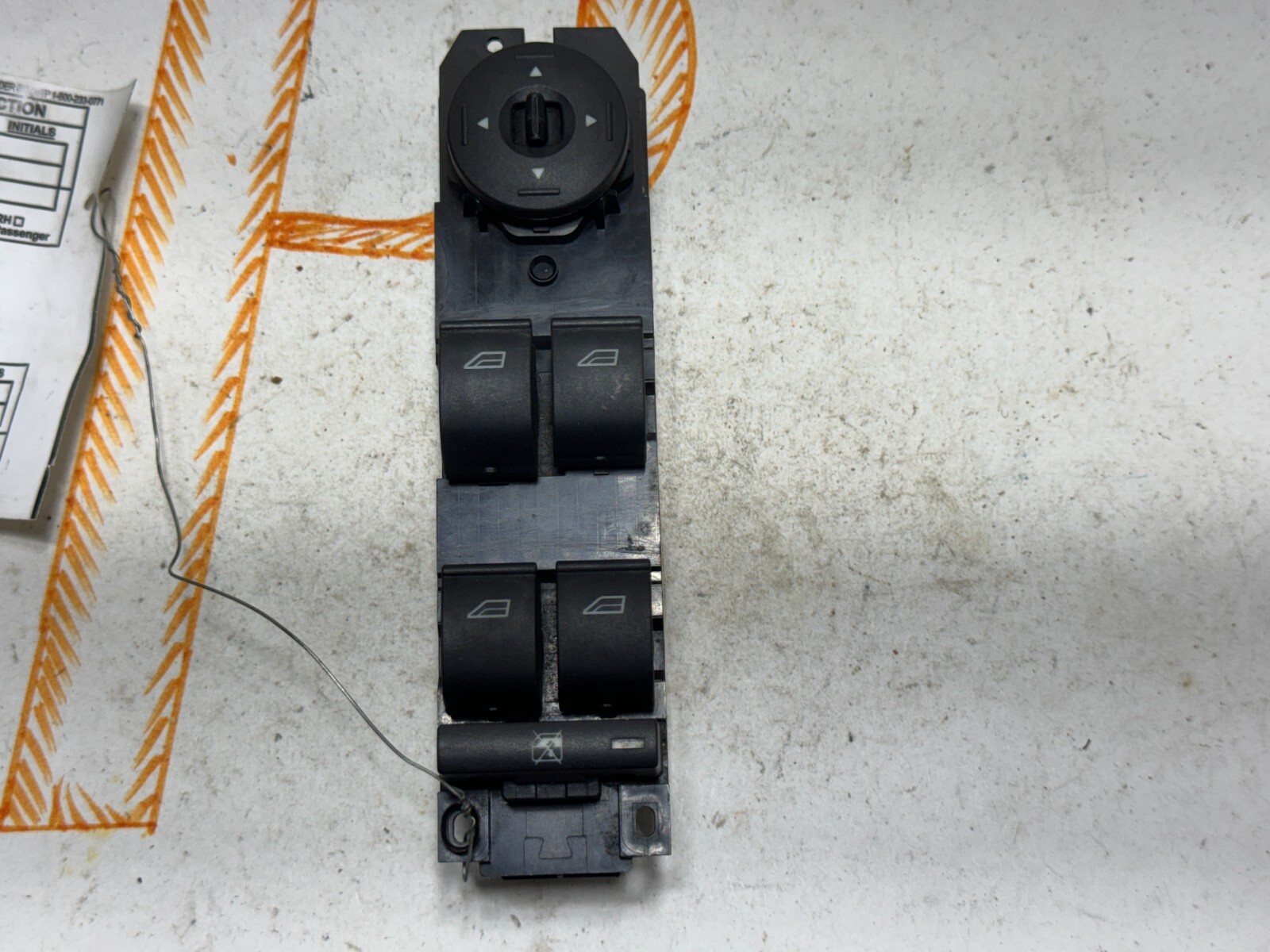 2012-2014 FORD FOCUS FRONT DRIVER MASTER POWER WINDOW MIRROR CONTROL SWITCH OEM