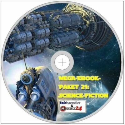   MEGA EBOOK PAKET 21 CD SCIENCE-FICTION 23 eBooks ePUB PDF Sammlung SciFi Neu
