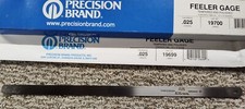 PRECISION BRAND .025 FEELER GAGE .025 x 1/2" x 12" 12 PACK