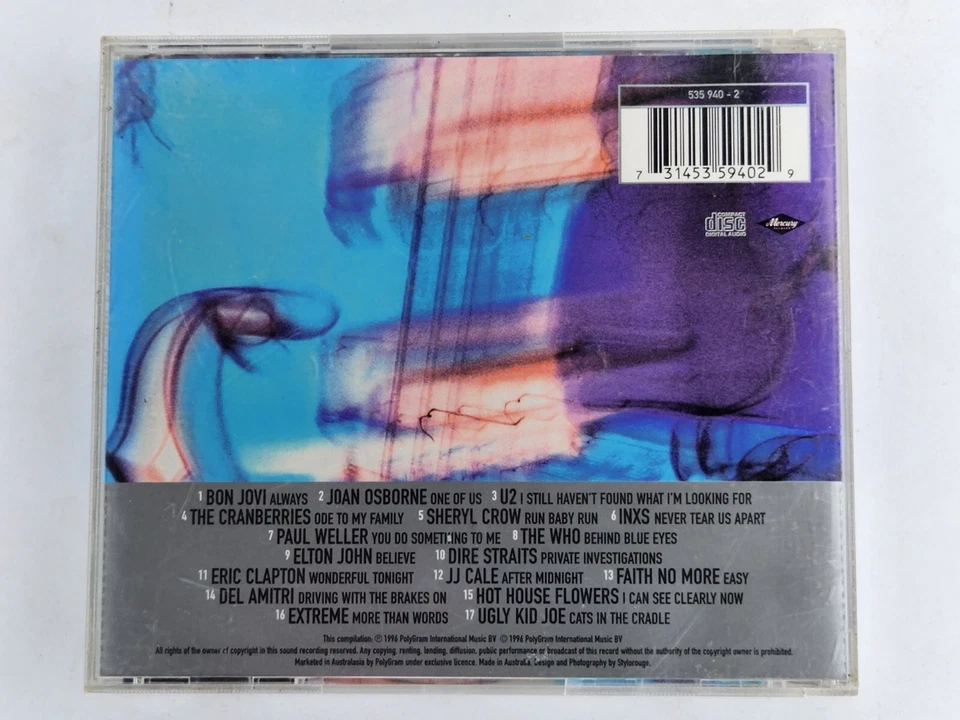 Various - Pure Rock Ballads (CD) - Mercury  535 940-2 - Image 2 of 2