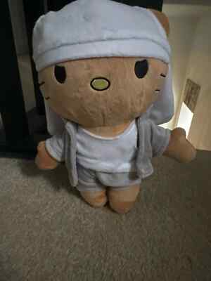 Hello Kitty EMINEM Rapper Figure Plush Doll Fans Collection Toys