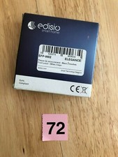 edisio EFP-W02 Elegance White 2 Button Switch Plate