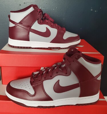 NEW AUTHENTIC NIKE DUNK HI RETRO ''DARK BEETROOT'' US MEN'S 9