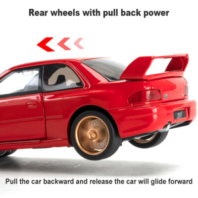 1/32 Subaru Impreza SRX STI Diecast Model Car Toy Collectible