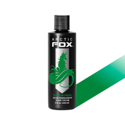 ARCTIC FOX Semi-Permanent Hair Color Dye (8 oz) - FREE 1pc Tinkle Eyebrow Razor 