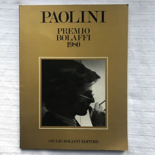 Giulio Paolini Premio Bolaffi 1980 PB Ed Arte Povera Conceptual Art - Bild 1 von 10