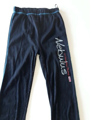 Nebulus Skiunterwäsche-Hose / Funktionshose   Gr. 146/152   Schwarz