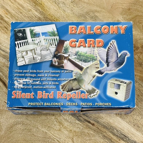 New BirdX Balcony Gard Electronic Bird Chaser, Protect Patios, Decks & Porches 706069136116 eBay