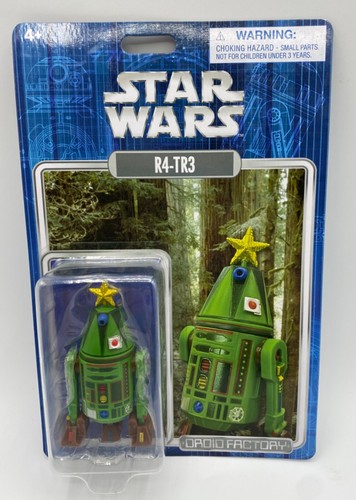 NUEVO Juego de 2 figuras de fábrica de droides Star Wars R4-TR3 y R5-Z0MB - Imagen 6 de 9