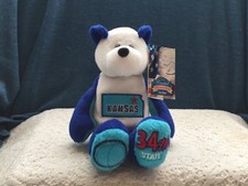 Limited Treasures State Quarters Coin Collectible Teddy Bears Kansas 34