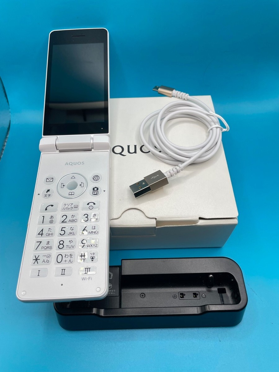 SHARP AQUOS Keitai 3 805SH/806SH Android Flip Phone White SHARP AQUOS Keitai 3 805SH/806SH Android Flip Phone White
