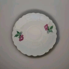 Tea Cup Saucer Plate  Hand Painted Flower Design   China Japan