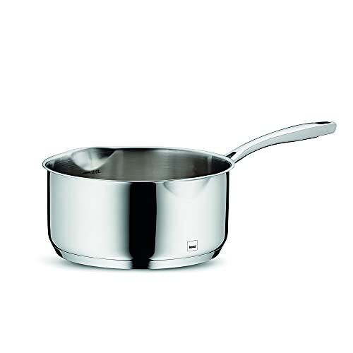 kela Flavoria Casseruola con Manico, Acciaio Inox 18/8