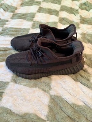 Adidas Yeezy Boost 350 V2 Onyx Men s Size 12 Black Sneakers Shoes