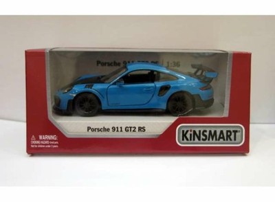 Kinsmart 1/36 2017 Porsche 911 RS GT2 (991), blau KT5408WB