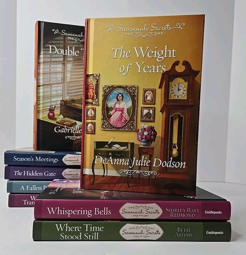 Savannah Secrets Guideposts Lot Of 8 Double Trouble Fallen Petal Hidden Gate - Picture 1 of 8