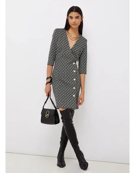 Women Liu Jo Dress Beige Viscose 38