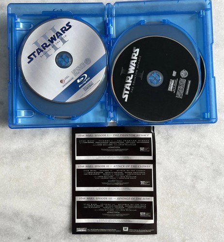 Star Wars Episodes I-VII (Blu-ray / DVD) A New Hope - The Force Awakens Some New - Picture 4 of 11