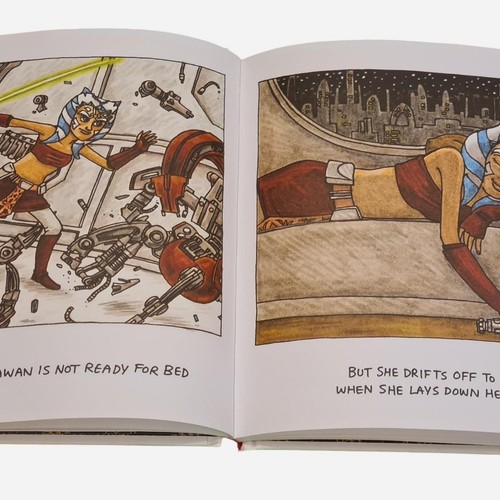 "Goodnight Darth Vader by Jeffrey Brown Children's Star Wars Book. - Picture 3 of 4