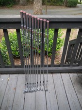 10-Club Set Ben Hogan Apex II Black Cameo 2-E, SI Apex 3 Shaft