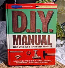 Parragon DIY Manual Hardback Book with Over 200 Step-by-Step Projects