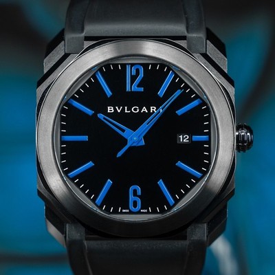 2017 Bulgari Octo L Originale Americas Blue 41mm Limited Edition 102814