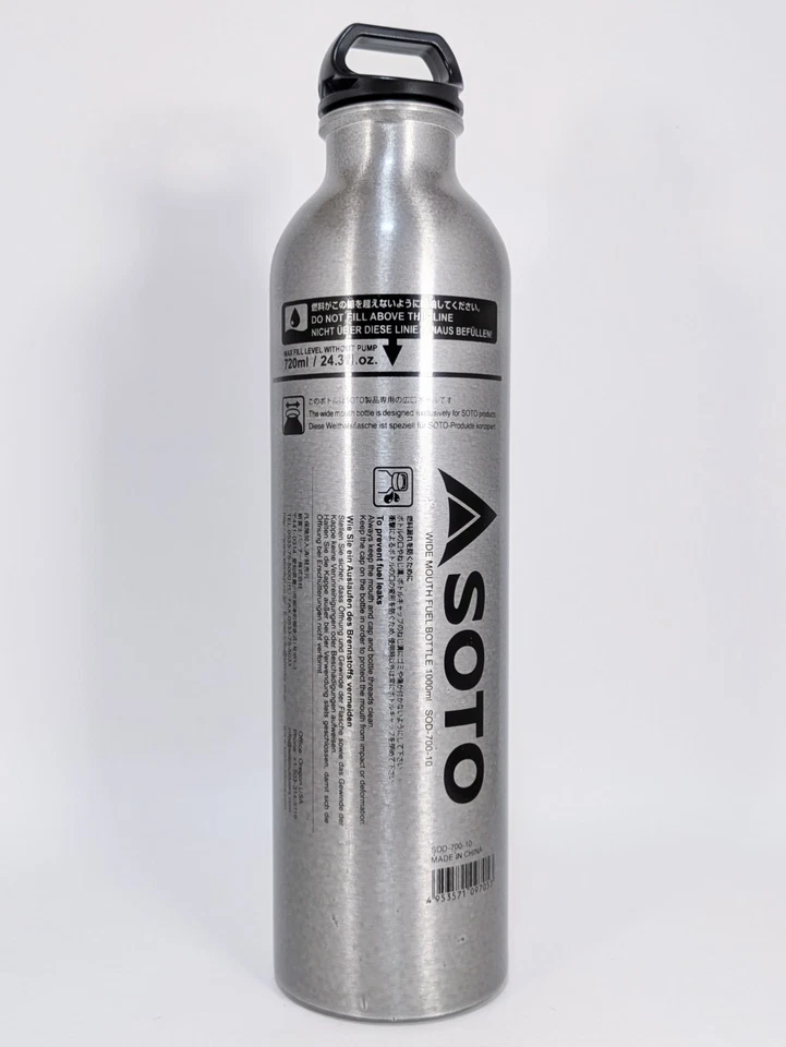 SOTO Wide Mouth Fuel Bottle 1000ml SOD-700-10 from Japan New - Image 2 of 4