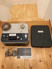 SONY TC-102 Open Reel Tonbandgerät Röhre 2-fach Vintage mit Mikrofon voll...