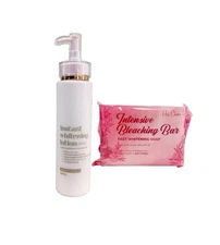 Her Choice PH Instant Whitening Lotion & Intensive Bleaching Bar Soap