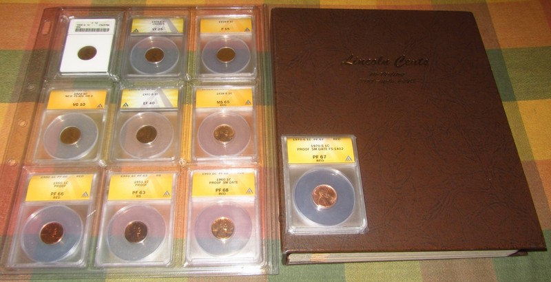 COMPLETE Lincoln Penny set 1909-2014 w:09-SVDB/22-P/UNCS 36-up/PROOFS 50-up x425