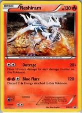 RESHIRAM BW23 HOLO P BLACK AND WHITE PROMO POKEMON DMG on eBay