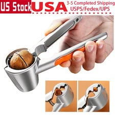 Nut Cracker Heavy Duty Pecan Walnut Opener Tool With Ergonomic Non Slip Grip 1PC