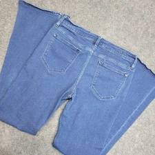 Vigoss Jagger Jeans Womens 29 Blue Bootcut Denim Casual Low Rise Double Stitch