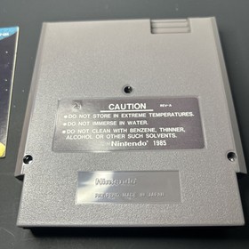 Star Trek 25th Anniversary NES Complete CIB Original Authentic Tested w/ poster