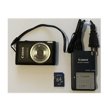 Canon IXUS 220 HS Digitalkamera schwarz 12,1M...