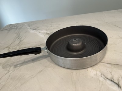 UNIQUE Vintage 10.5'' Dry Fry Pan Vented Center Cooking Crumpets Drop Scones